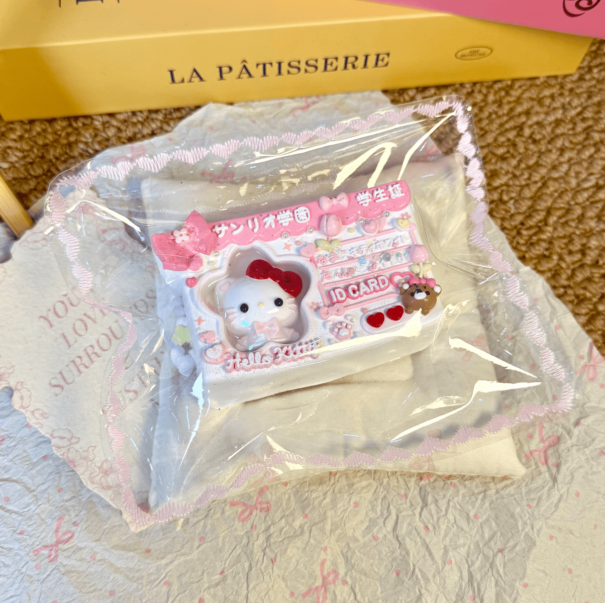 Sanrio Cartoon ID Card Taba Squishy Toy - Find Your Love Squishy
