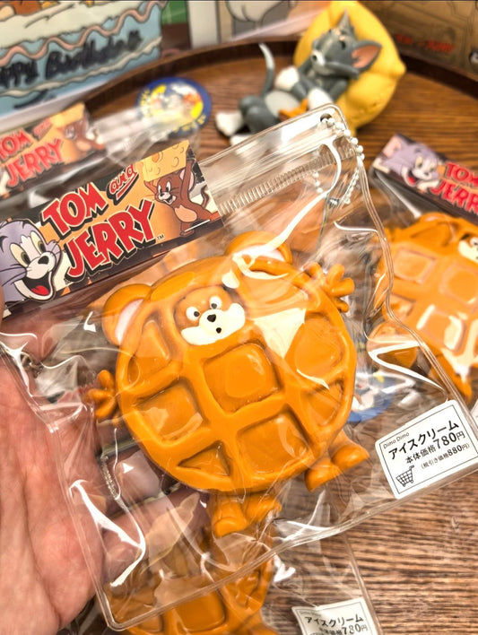 Tom and Jerry Waffle Taba Squishy Toy - Find Your Love Squishy